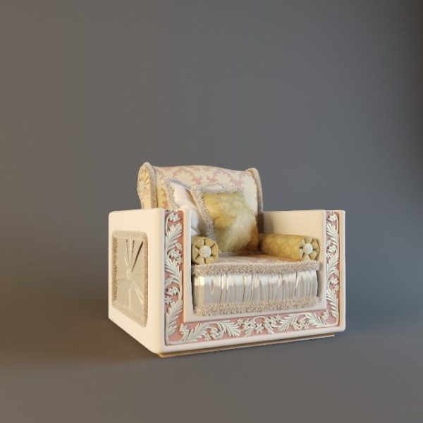 096-3d Models-Armchairs & Sofas-Armchair
