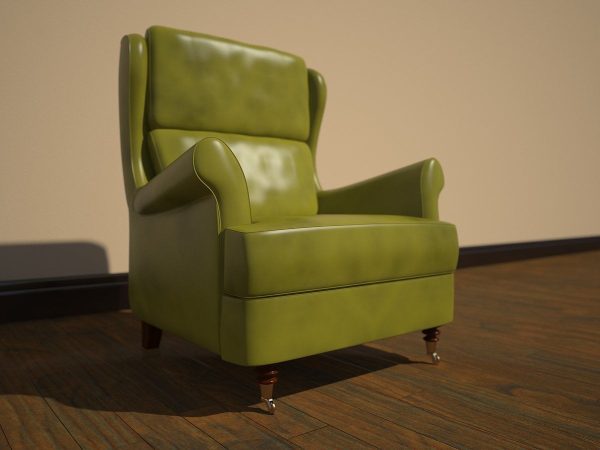 100-3d Models-Armchairs & Sofas-Armchair