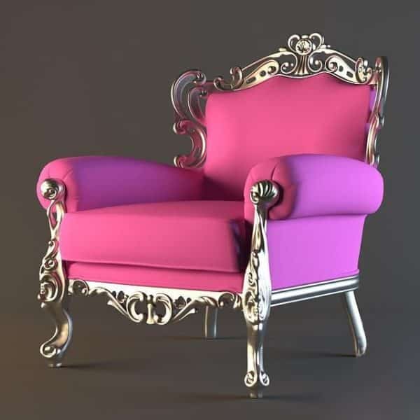 101-3d Models-Armchairs & Sofas-Armchair
