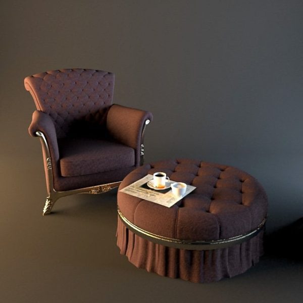 106-3d Models-Armchairs & Sofas-Armchair