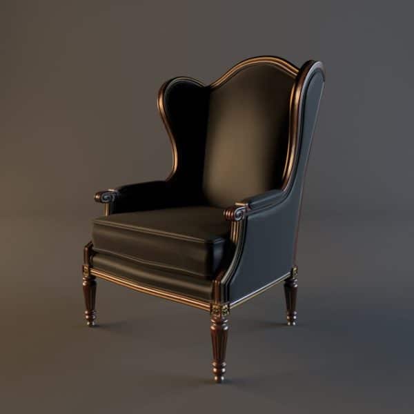 108-3d Models-Armchairs & Sofas-Armchair