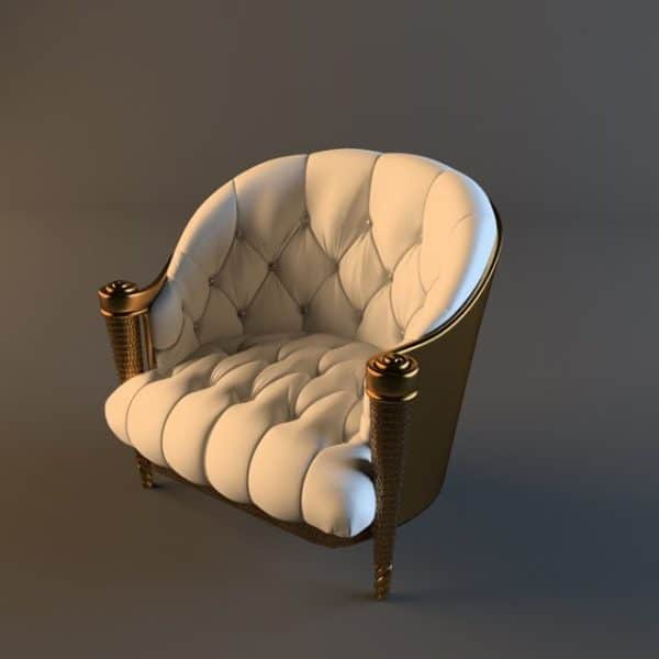 109-3d Models-Armchairs & Sofas-Armchair