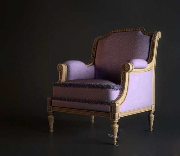 114-3d Models-Armchairs & Sofas-Armchair