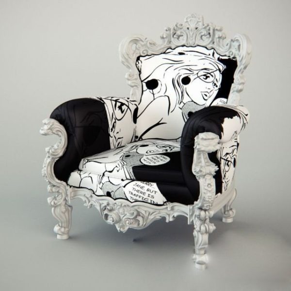 119-3d Models-Armchairs & Sofas-Armchair