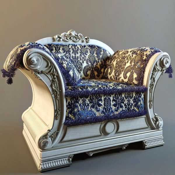121-3d Models-Armchairs & Sofas-Armchair