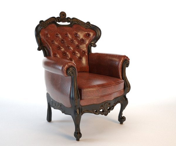 122-3d Models-Armchairs & Sofas-Armchair