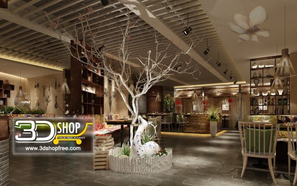 125-Interior Scenes-Cafes & Restaurants-Rural style