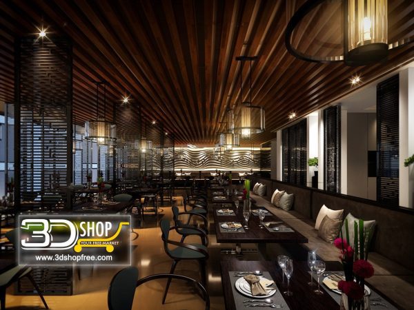 127-Interior Scenes-Cafes & Restaurants-Mix style