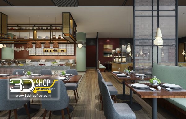 133-Interior Scenes-Cafes & Restaurants-Mix style