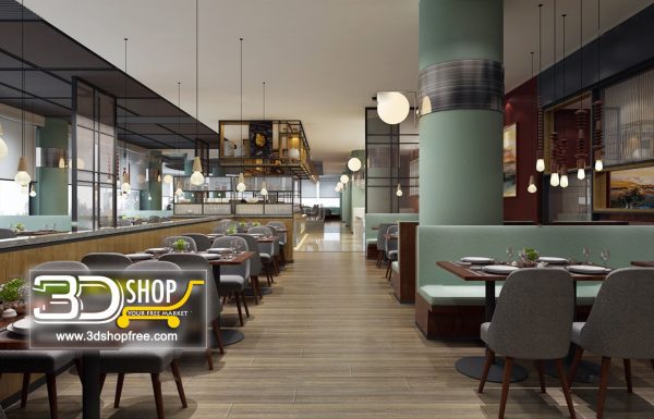 135-Interior Scenes-Cafes & Restaurants-Mix style