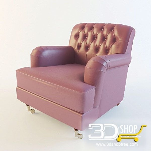 138-3d Models-Armchairs & Sofas-Armchair