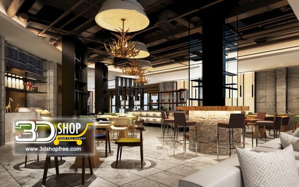 139-Interior Scenes-Cafes & Restaurants-Mix style