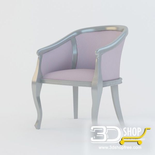 142-3d Models-Armchairs & Sofas-Armchair