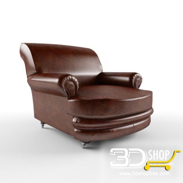 147-3d Models-Armchairs & Sofas-Armchair