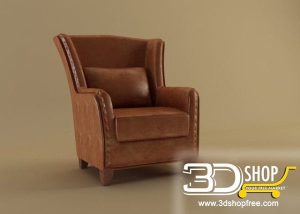 148-3d Models-Armchairs & Sofas-Armchair