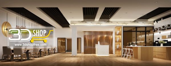 148-Interior Scenes-Cafes & Restaurants-Modern style