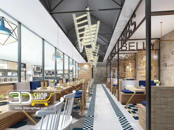 150-Interior Scenes-Cafes & Restaurants-Modern style