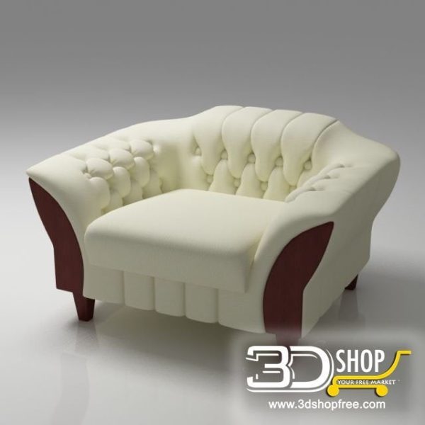 152-3d Models-Armchairs & Sofas-Armchair
