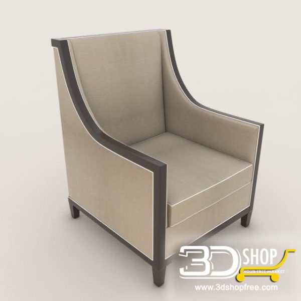 153-3d Models-Armchairs & Sofas-Armchair