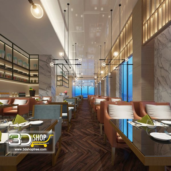 156-Interior Scenes-Cafes & Restaurants-Modern style
