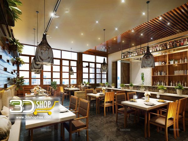 158-Interior Scenes-Cafes & Restaurants-Modern style