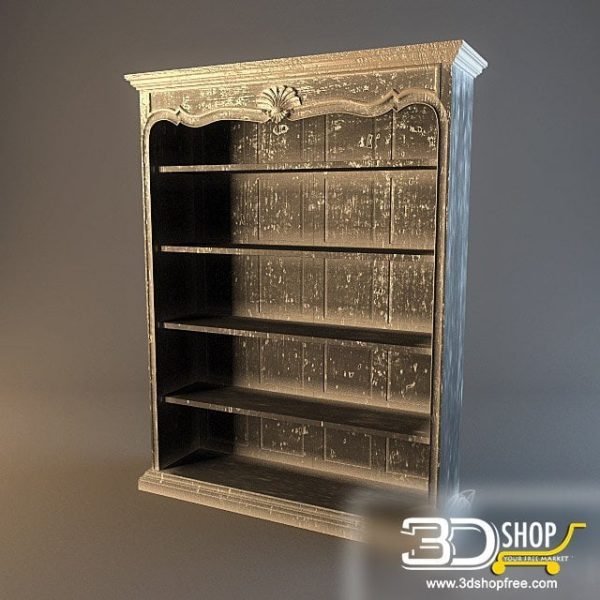 163-3d Models-Classic-Wardrobe & Display Cabinets