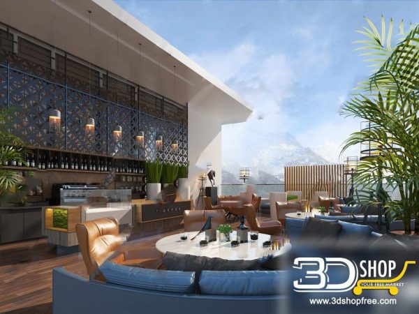 175-Interior Scenes-Cafes & Restaurants-Modern style