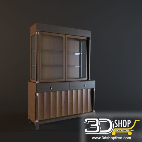 177-3d Models-Classic-Wardrobe & Display Cabinets