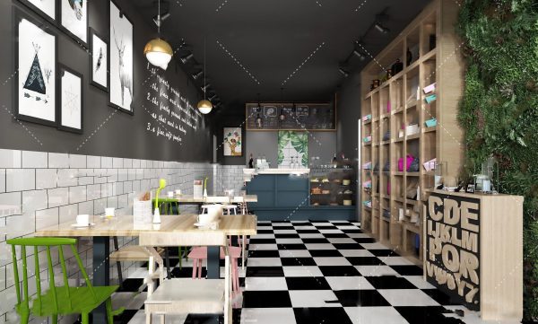 177-Interior Scenes-Cafes & Restaurants-Modern style
