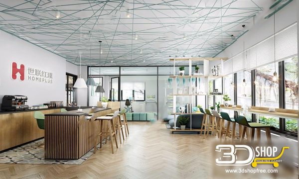 178-Interior Scenes-Cafes & Restaurants-Modern style