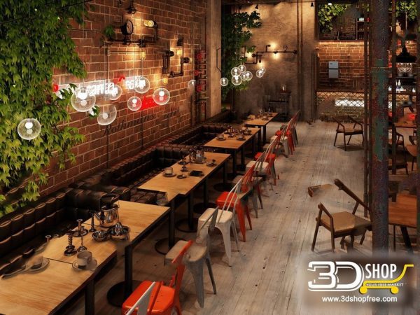 185-Interior Scenes-Cafes & Restaurants-Modern style