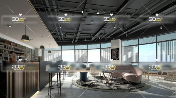 187-Interior Scenes-Cafes & Restaurants-Modern style