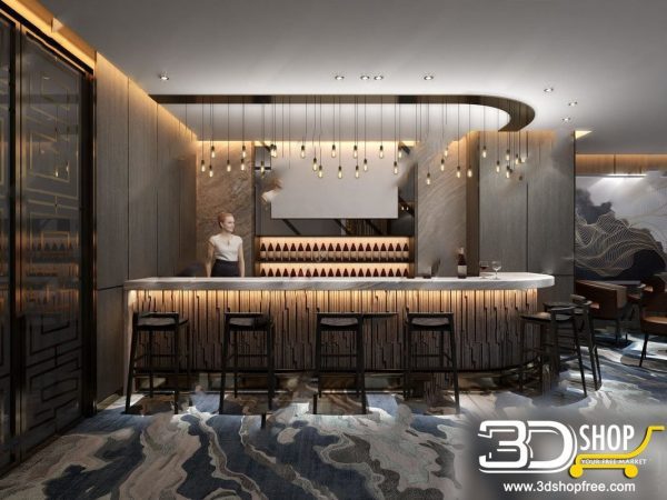 189-Interior Scenes-Cafes & Restaurants-Modern style