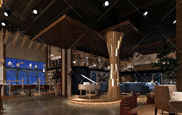 205-Interior Scenes-Cafes & Restaurants-Modern style