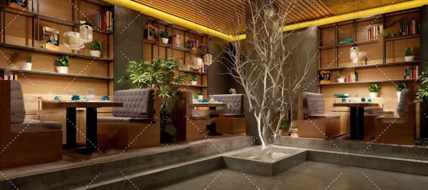 212-Interior Scenes-Cafes & Restaurants-Modern style