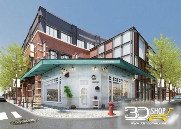 217-Interior Scenes-Cafes & Restaurants-Modern style