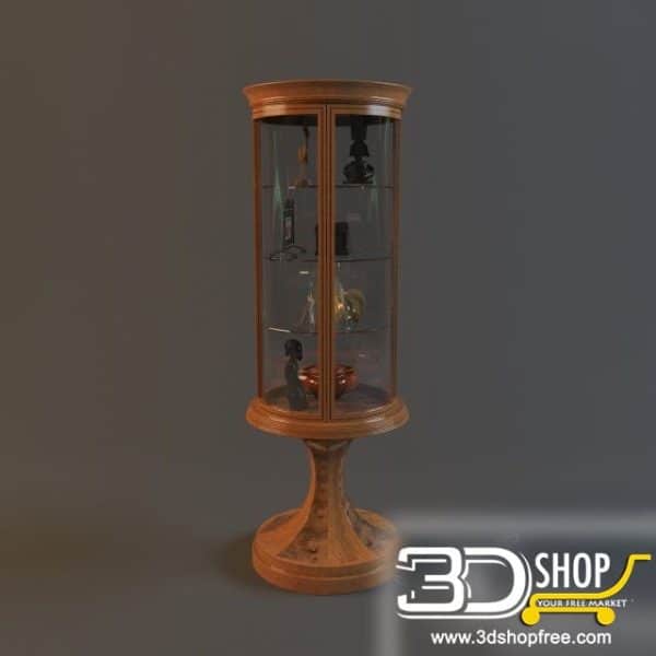 218-3d Models-Classic-Wardrobe & Display Cabinets