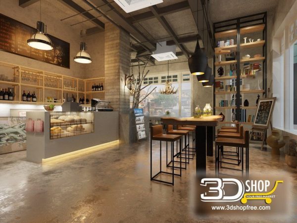 218-Interior Scenes-Cafes & Restauarnts-Modern style