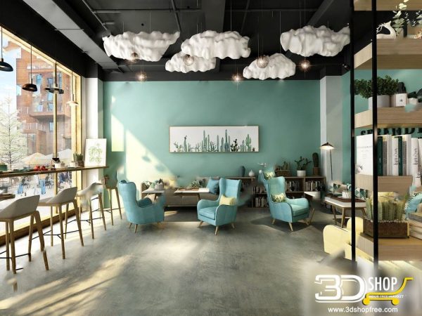 229-Interior Scenes-Cafes & Restaurants-Modern style
