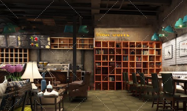240-Interior Scenes-Cafes & Restaurants-Modern style