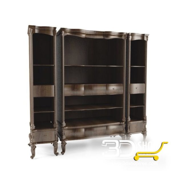 250-3d Models-Classic-Wardrobe & Display Cabinets