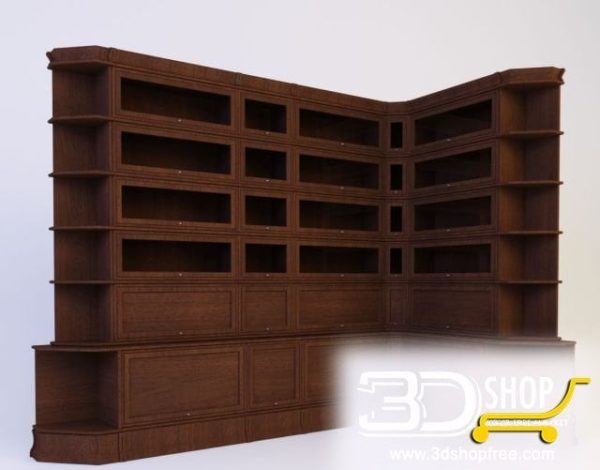 265-3d Models-Classic-Wardrobe & Display Cabinets