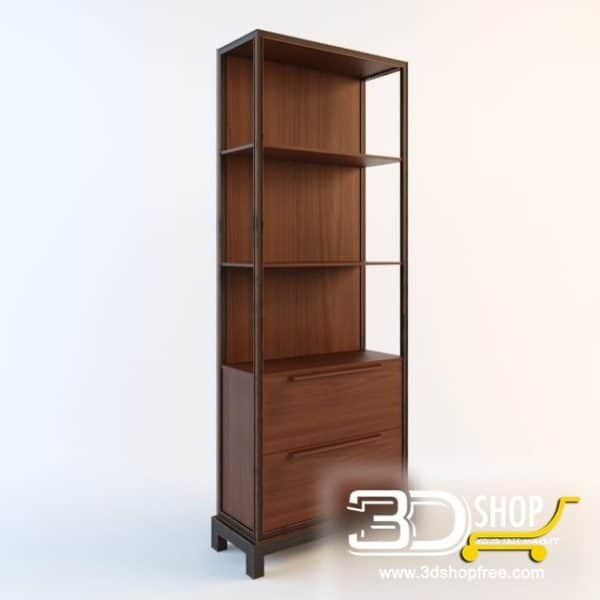 266-3d Models-Classic-Wardrobe & Display Cabinets