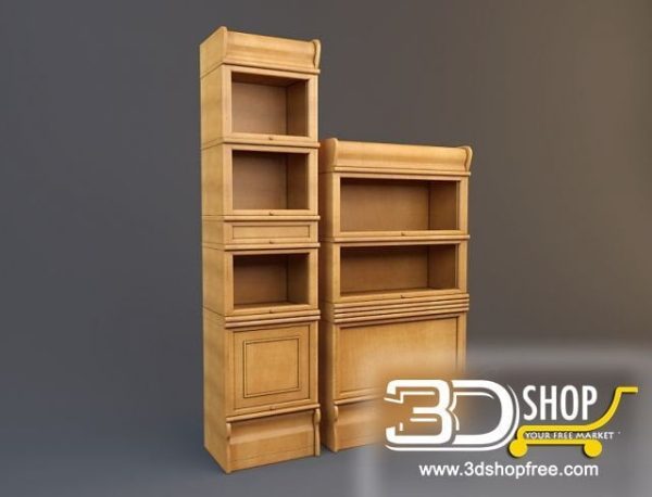 267-3d Models-Classic-Wardrobe & Display Cabinets