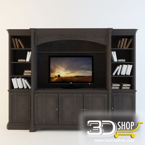 270-3d Models-Classic-Wardrobe & Display Cabinets