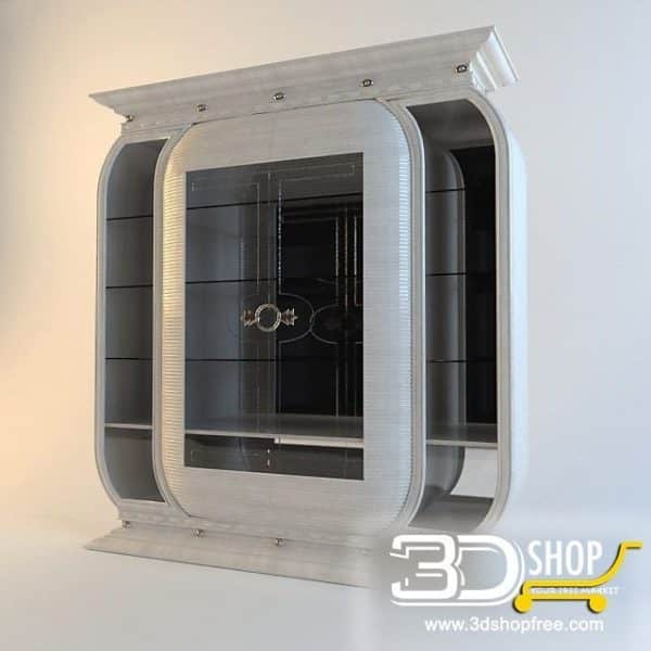 291-3d Models-Classic-Wardrobe & Display Cabinets