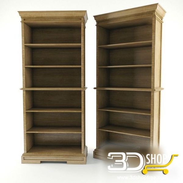 300-3d Models-Classic-Wardrobe & Display Cabinets