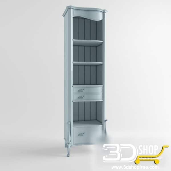 315-3d Models-Classic-Wardrobe & Display Cabinets