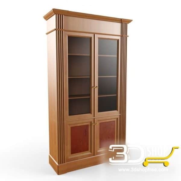 337-3d Models-Classic-Wardrobe & Display Cabinets