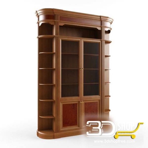 339-3d Models-Classic-Wardrobe & Display Cabinets